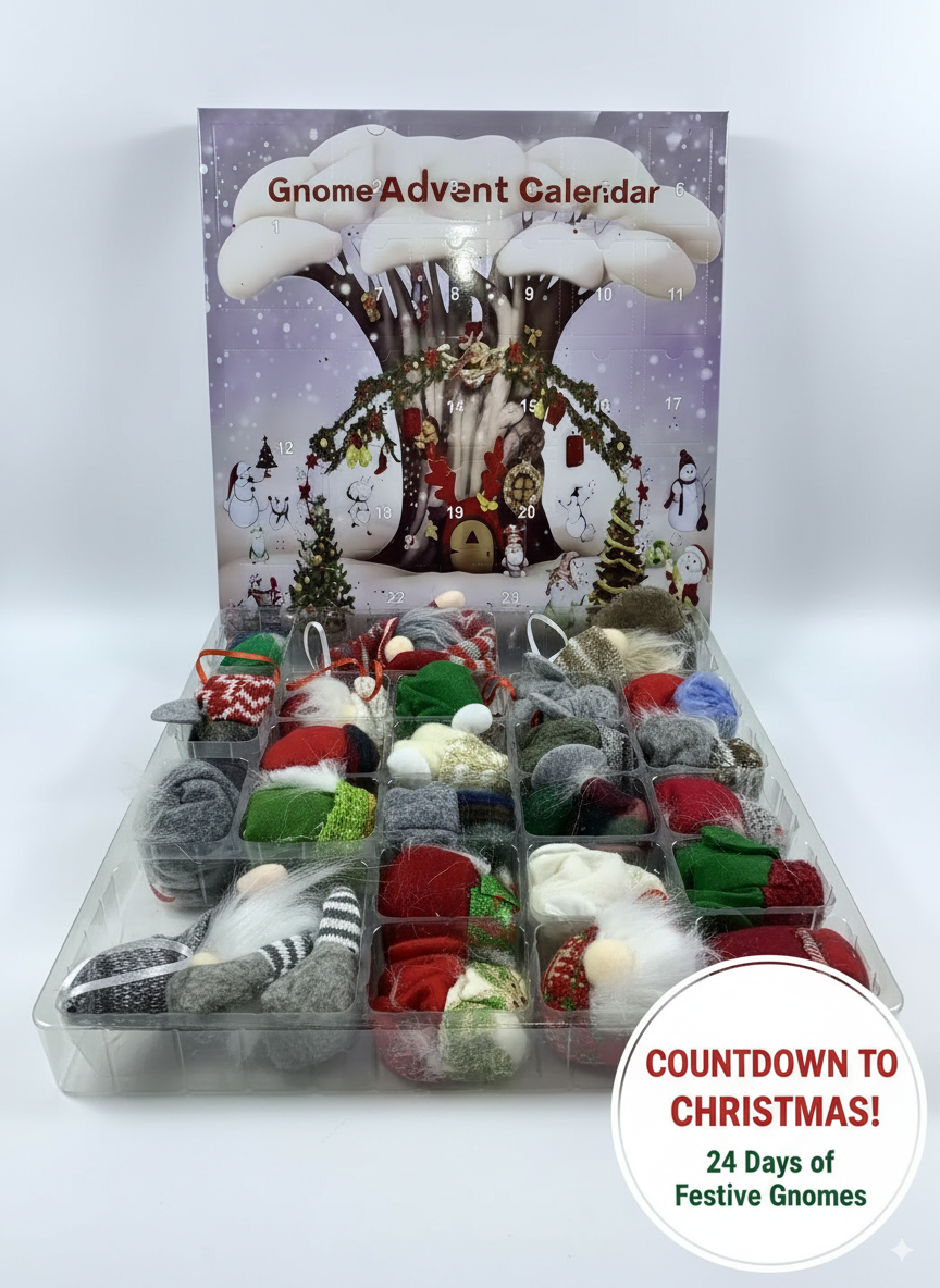 Christmas Gnome Advent Calendar 2025