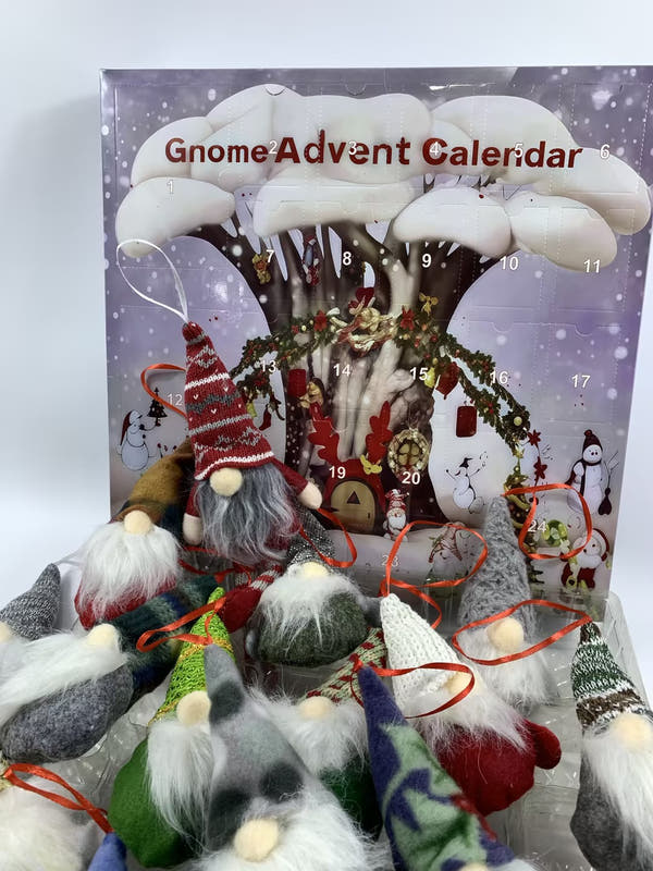 Christmas Gnome Advent Calendar 2025